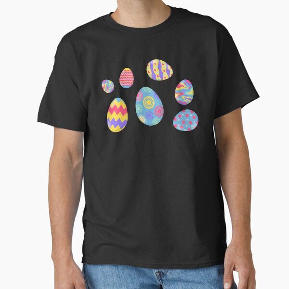 Colorful Easter Eggs Awesome Shirt Colorful Easter Eggs Awesome Shirt